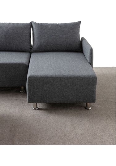 Mondy Köşe Koltuk Takımı Gri Antrasit