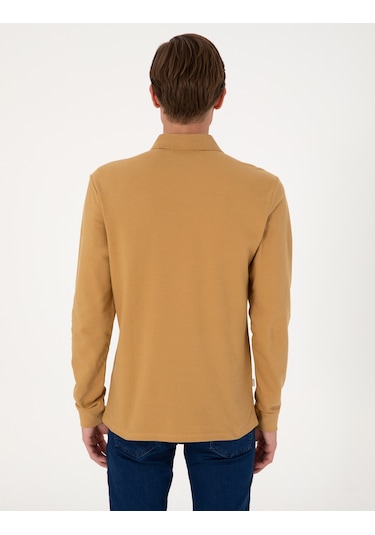 Pierre Cardin Erkek Camel Sweatshirt 50314048-vr015 Camel