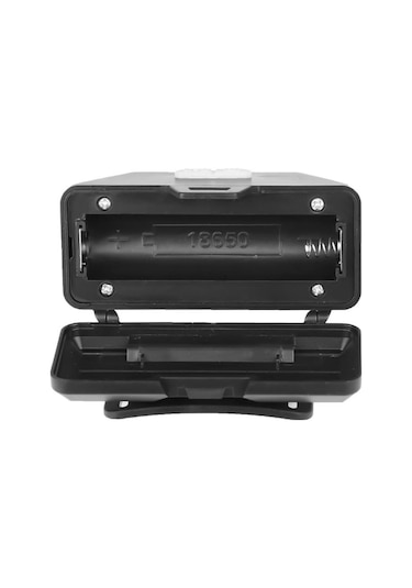 1804 Sensör Xp-g Q5 Far Kamp Kafa Işık Lambası 1 18650 Şarj Edilebilir Pil Led Cob Ampuller Lityum İyon 10 W Package B Siyah