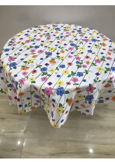 Astarlı Masa Örtüsü Yuvarlak 140 Cm Çap