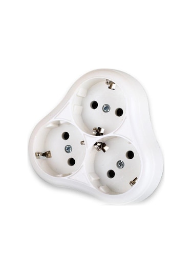 Fetih Üçlü Sıva Altı Topraklı Priz