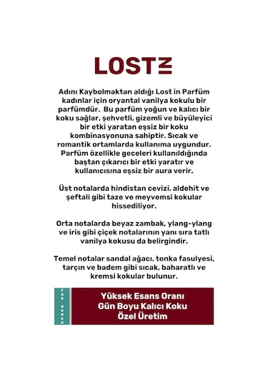 Green Path Lost In Kadın Parfüm EDC 50 ML