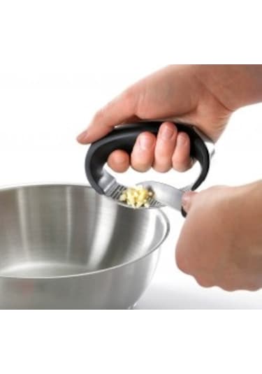 Paslanmaz Çelik Pratik Sarımsak Ezici Ergonomik Sarımsak Ezeceği