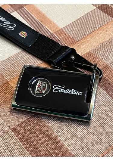 T-carbon Cadillac Anahtar Kılıfı Anahtarlık İçinde / Cadillac Anahtar Kılıfı 197551036