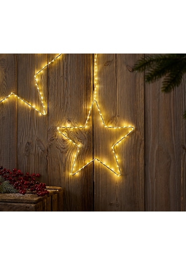 Led Yıldız, 30 Cm, Dış Mekan Renkli