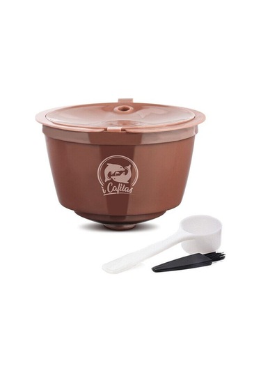 Kahverengi İ Cafilas Dgpc03 Yeniden Kullanılabilir Doldurulabilir Kahve Kapsül Filtresi Gı Krema Yapımcısı Kahve Mk. Aks. 56600386