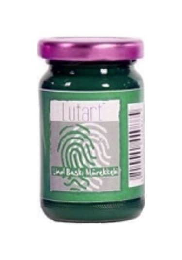 Lutart Linol Baskı Mürekkebi 100 Ml. Yeşil