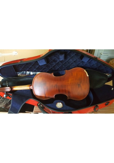 Paganini Avl-235 El Yapımı Fiber Kutulu Profesyonel Keman Seti