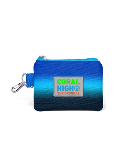 Coral High Lacivert Mavi Gradyan Bozuk Para Çantası - Erkek Çocuk Çok Renkli