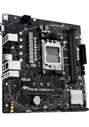 Asus Prıme A620m-k Ddr5 Hdmı Pcıe 16x V4.0 Am5 Matx