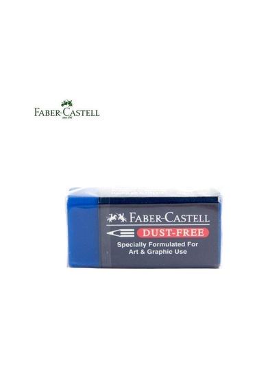 Faber-castell No:24 Orta Boy Mavi Sınav Silgisi 10 Adet