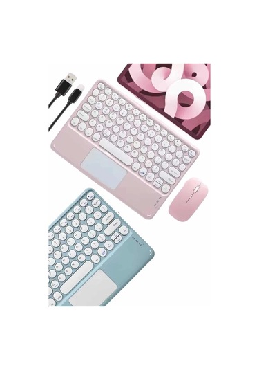 Profesyonel Wifi Q Klavye Bluetooth Klavye Touchpad 10.8 Inç