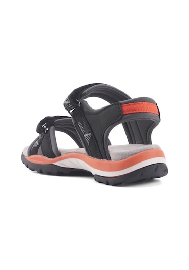 Lumberjack Yobo 4fx 101511170 Erkek Çocuk Sandalet Siyah Turuncu 31-35 001