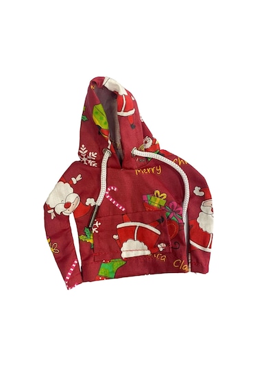 Suntek Kadınlar Için Yumuşak Hoodie Kapak Vites Kolu Kırmızı