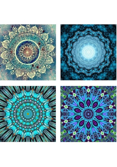 Teltree 5d Elmas Boyama Seti: 4 Parça Dıy Elmas Sanatı, Ev Dekorasyonu Ve Hobi İçin Mükemmel Seçim Diğer