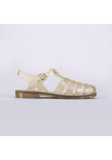 Igor Biarritz Glitter Kadın Altın Simli Sandalet S10262-140 Altın