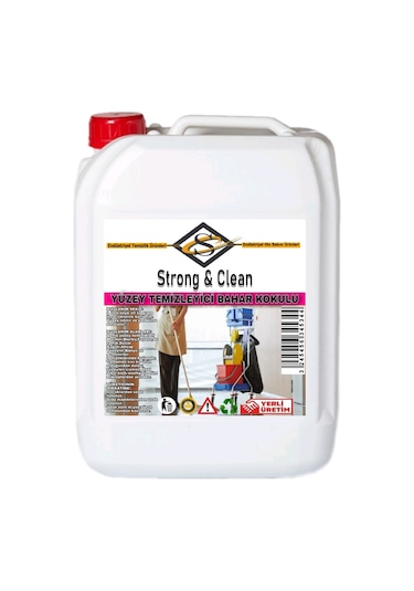 Strong&Clean Yüzey Temizleyici Bahar Kokulu 5 KG