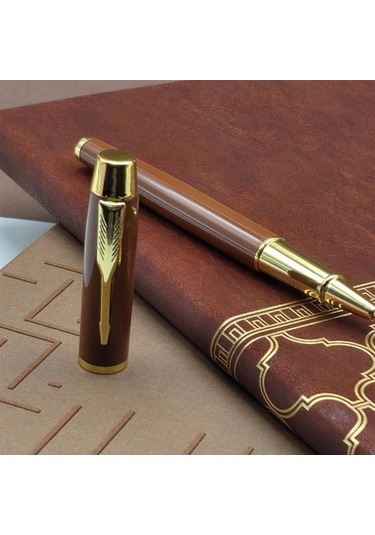 Öğretmenler Günü Hediyesi Kutulu Deri Defter Kalem Seti 65407598