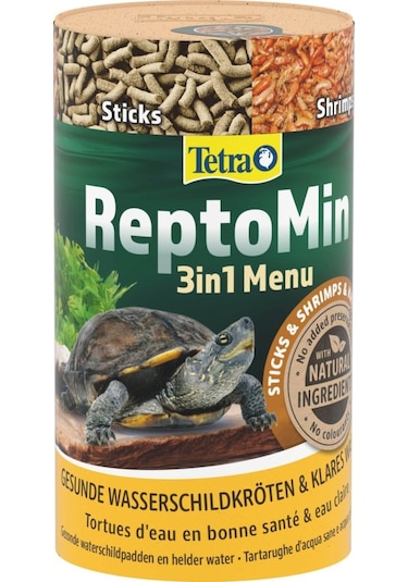 Tetra Reptomin 3in1 Menü Kaplumbağa Yemi 250ml / 44g
