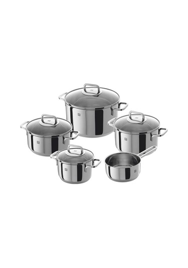 Zwilling Quadro Çelik Tencere Seti 5 Parça