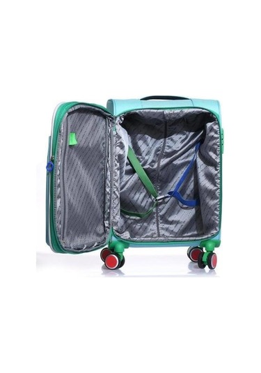 United Colors Of Benetton Ultra Light Hafif Lüx Kumaş Orta Boy Valiz Turkuaz Bnt2100 Turkuaz