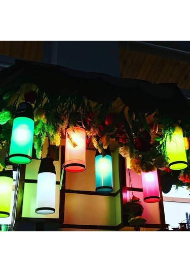 Seka Tech 6 Farklı Renk Su Geçirmez Dekoratif Zita Kapsül Fener 6'lı