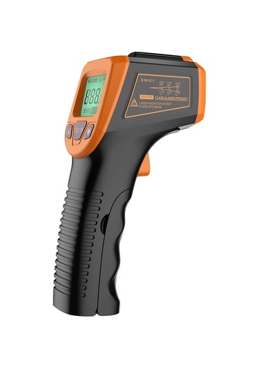 Dofolink El Tipi Entegre Enstrüman: Gm320s Kırmızı Inframerahat Termometre, -50 C İle 600 C Arası Hassas Ölçüm, Lcd Göstergeli, Plasti K Vücut