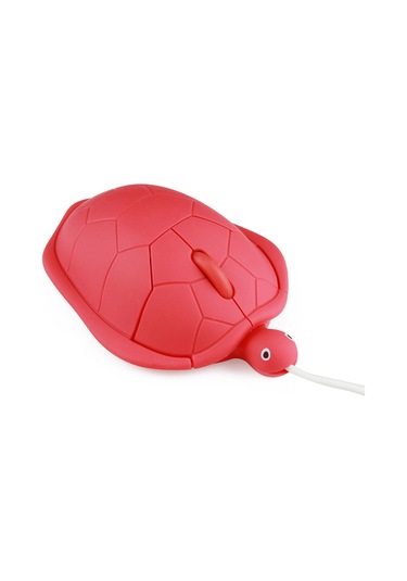 Springsun Sevimli Kaplumbağa Şekilli Usb Fare - 1600 Dpı, Ergonomik Tasarım, Pc/laptop İçin Diğer