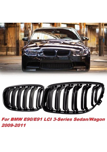 Bmw E90 Lci Sedan Ön Panjur Izgara Piano Black 2009-2012