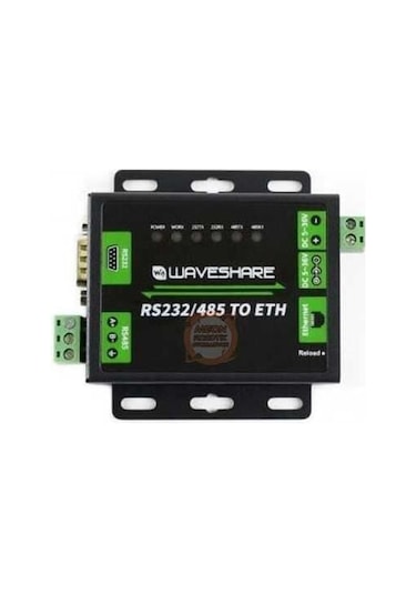 Endüstriyel Rs232/rs485-rj45 Ethernet Dönüştürücü Waveshare Çift Seri Bağlantı Noktası