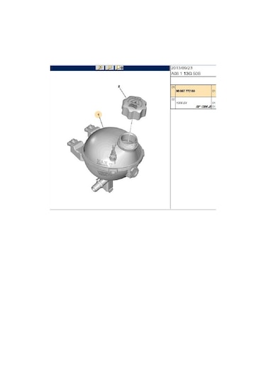 Yedek Su Deposu 207 301 352930-9800777280