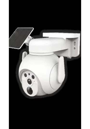 Cata Ct-4052 Full Hd 3 Mp Solar Güneş Enerjili Gece Görüşlü Wi-fi Güvenlik Kamerası