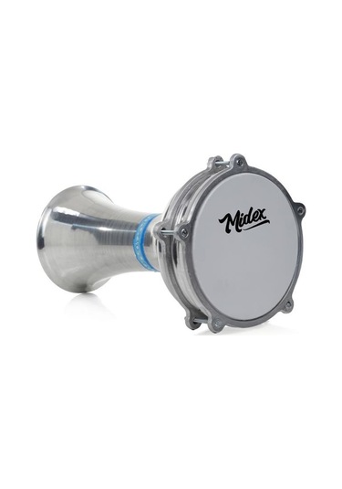 Midex Dbk-02bl Çocuklar İçin 2 Numara Alüminyum Darbuka Seti 33 X 18 Cm
