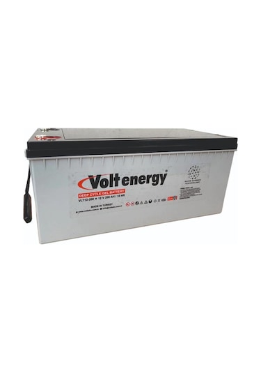 12 V 200 Amper Jel Akü Deep Cycle Nanocarbon