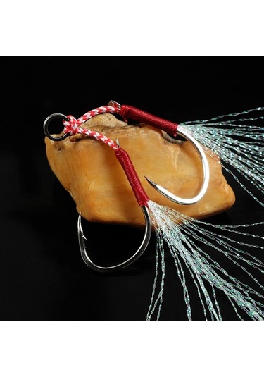 Novahub Çelik 2 Kancalı Olta İğnesi Seti - 10 Adet 18 - Balık Avı Malzemeleri