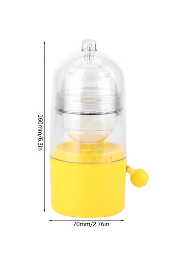 Xindoker Kırılmayan Kabukta Yumurta Sarısı Ve Beyazını Karıştıran El İle Çekmeli Altın Yumurta Oluşturucu Aleti Diğer