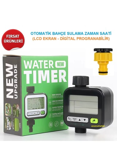 Programlı Dijital Bahçe Sulama Zamanlayıcı Lcd Ekran-digital Progranabilir
