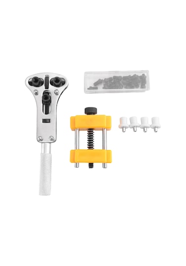 Saat Kasası Çıkarma Montajı Üç Pençeli Açık Kapak Seti Saat Tamir Takımı