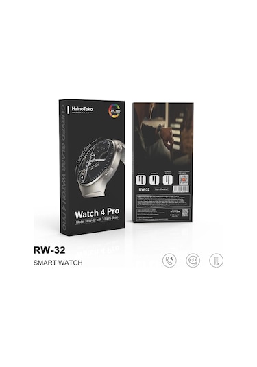 Haino Teko Germany Amoled Curved Kavisli Ekran Akıllı Saat (İthalatçı Garantili)