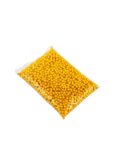 Yüzen Sazan Boncuğu - 10 Mm - Sarı 1 Kg