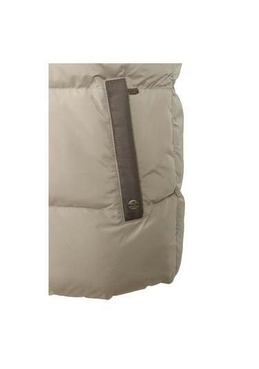 Erkek Slim Fit Bej Rüzgar Ve Su Itici Termo Iç Astarlı Nefes Alabilen Yelek Ncs Jeans 4514-Bej