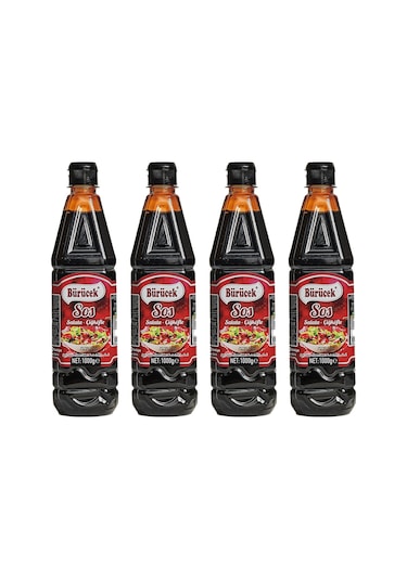 Bürücek Salata ve Çiğ Köfte Sosu 4 x 1 L