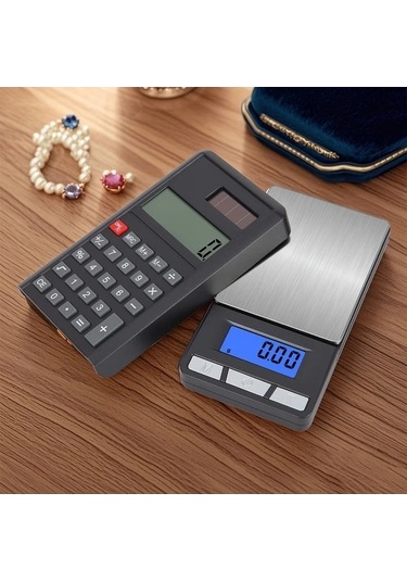 Fastbuy Wangxi Siyah 200g Fodwet Yüksek Hassasiyetli 0.01g Tartı Takı Ölçer Hesap Makinesi Tare Fonksiyonu Siyah