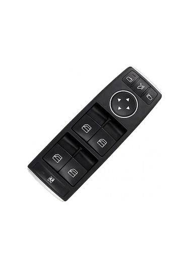 Mercedes W204 C Serisi Sol Dörtlü Cam Düğmesi Anahtarı 2008--2014 Katlanır Ayna