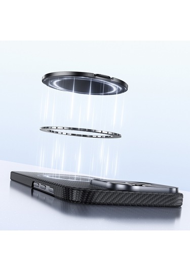 Benks L56 Magnetik Parmak Ring Stand 360 Derece Dönebilen Armorpop Kevlar Yeşil