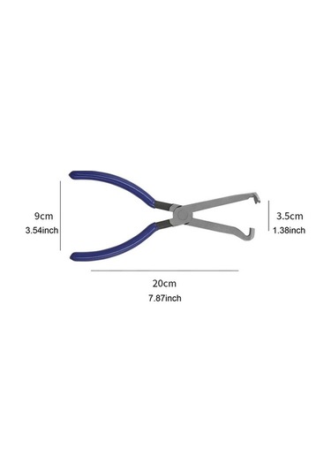 Pazly Uzunluk Suntek Pensesi Oto Konnektör Kesme Elektrik Bakım Bağlantı Aleti 20cm Fk Uzunluk 20cm