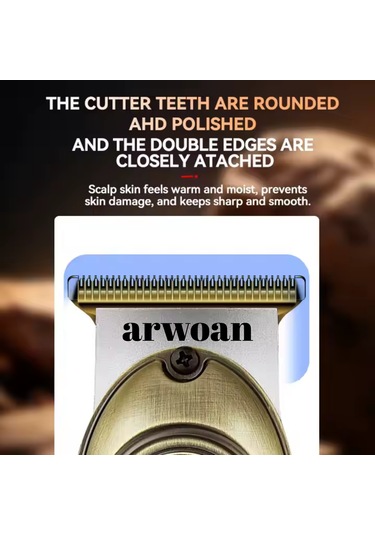 Profesyonel Saç Ve Sakal Kesimi İçin Dayanıklı Ve Şık Tıraş Makinesi