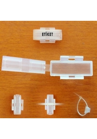 Pemsan Kablo Bağı Isimlendirme Etiketi 10 x 35 MM 100 Adet