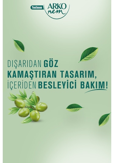 Arko Nem Besleyici Bakım Kremi Zeytinyağlı 250+60 Ml