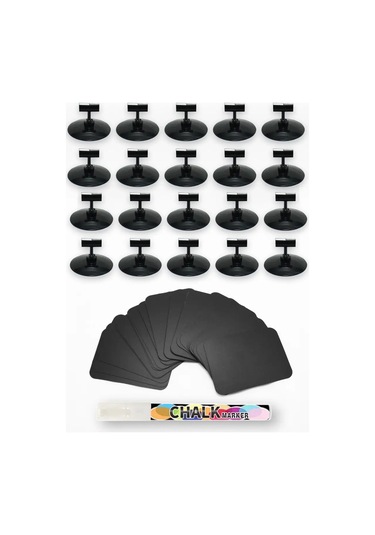 Psmtorg Siyah Tebeşirli Etiket Tutucu İşaretleyici Fiyatları 33889681 Diğer